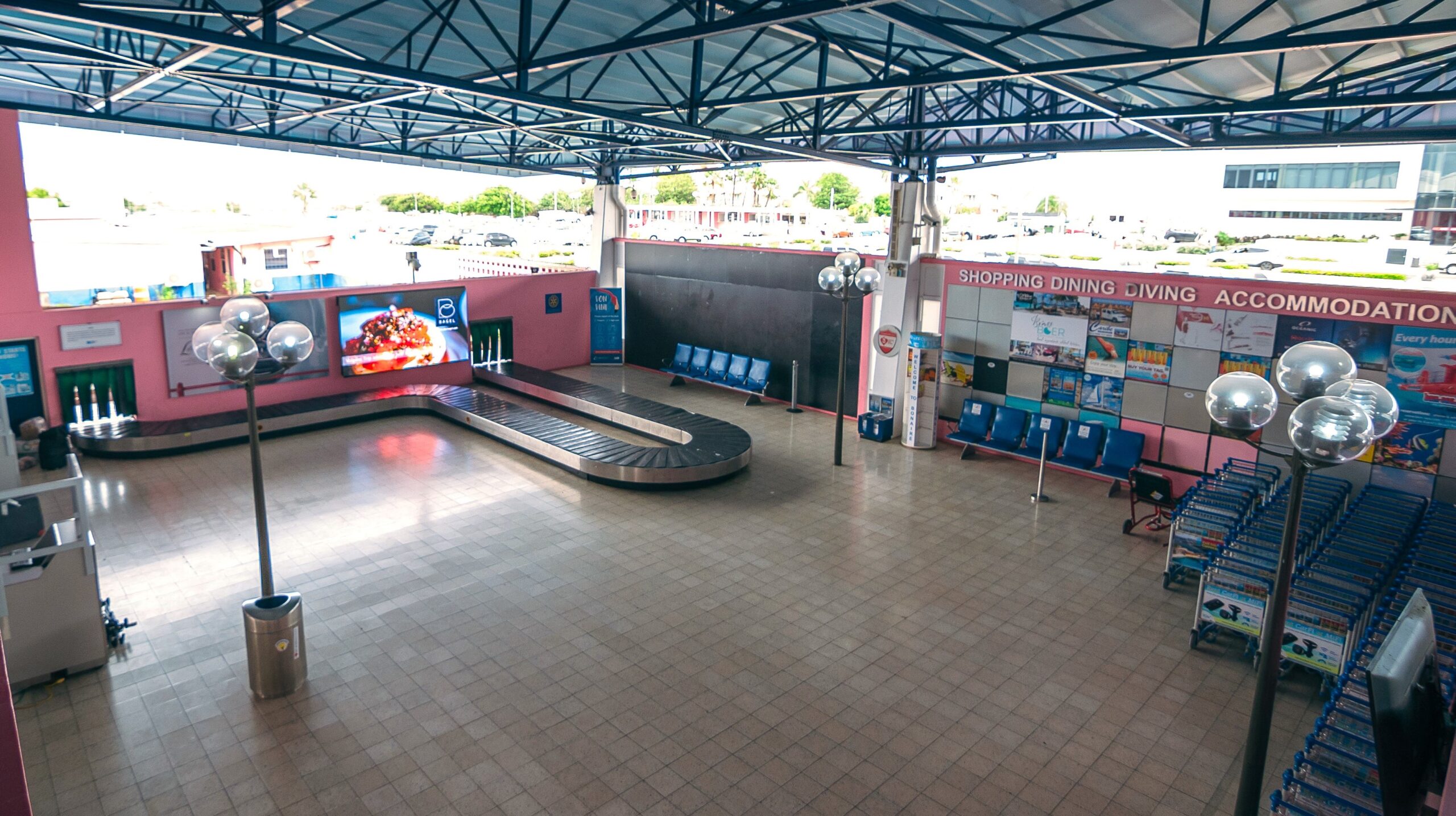 Luchthaven Bonaire krijgt grotere bagageband en aankomsthal wordt uitgebreid