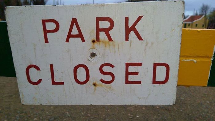Het Washington Park is gesloten voor alle verkeer op 9 februari.
