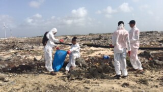 Na clean-up van vanmorgen vraagt STINAPA hulp aan de overheid