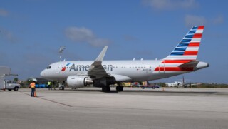 Eerste Airbus AA op Bonaire