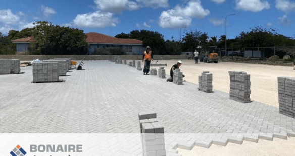 Bonaire infrastructuur straatwerken