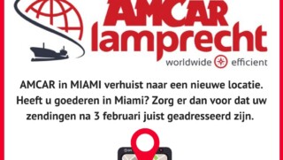 Nieuw adres AmCar Miami