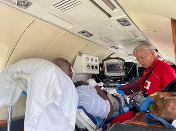 Bonaire neemt patiënt van Saba over