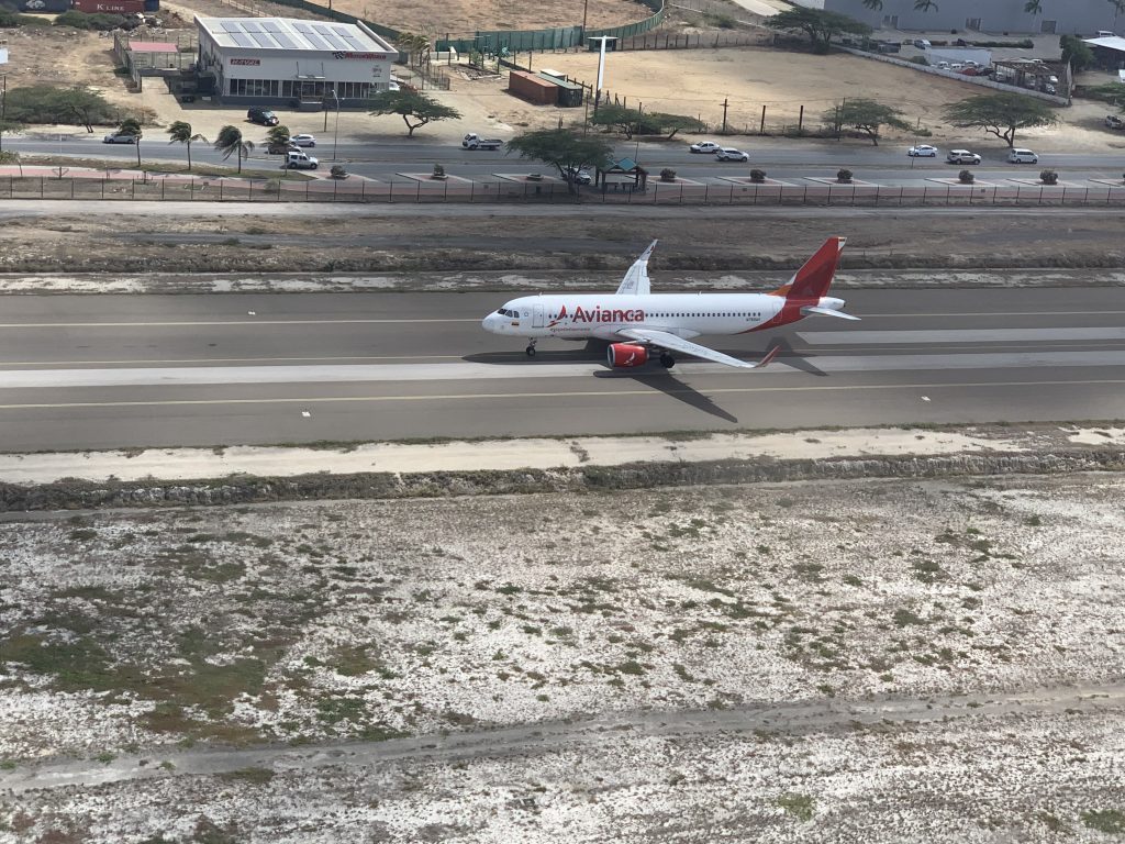 Avianca start vlucht vanaf Aruba | Foto: Dick Drayer