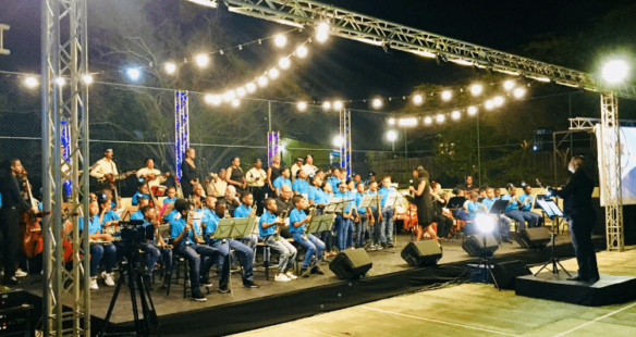 Eerste concert van Leerorkest Bonaire een groot succes