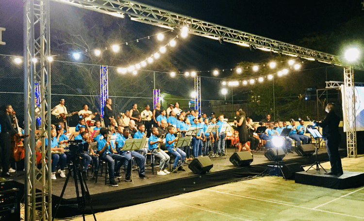 Eerste concert van Leerorkest Bonaire een groot succes