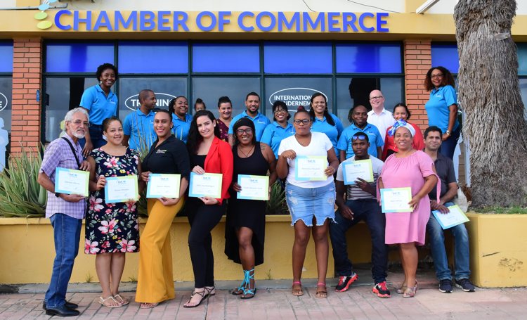 Eerste groep ondernemers op Bonaire hebben pilot KvK-Academy afgerond