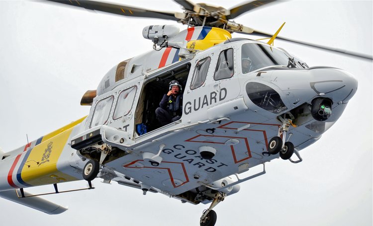 Kustwacht helikopter redt verdwaald meisje op Bonaire 