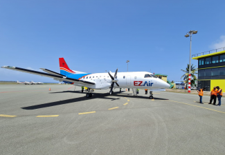EZ Air voert demovlucht uit tussen Bonaire en St. Eustatius