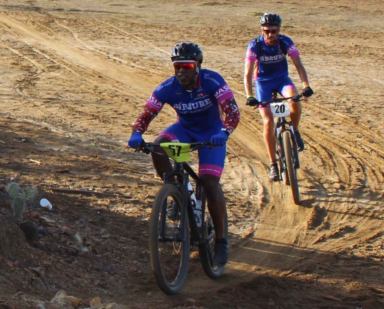 Nieuwe Duo Extreme Mountain bike race georganiseerd op Bonaire