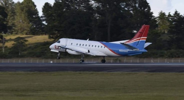 EZ Air voert eerste vlucht uit naar Medellin in Colombia