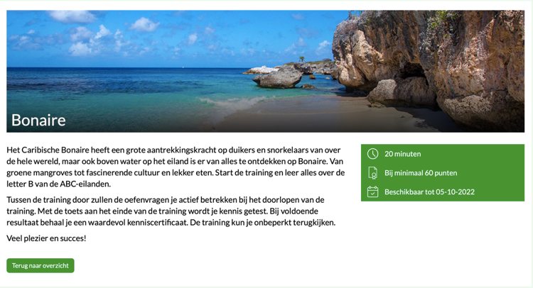 Toeristenbureau lanceert e-learning cursus voor reisbranche