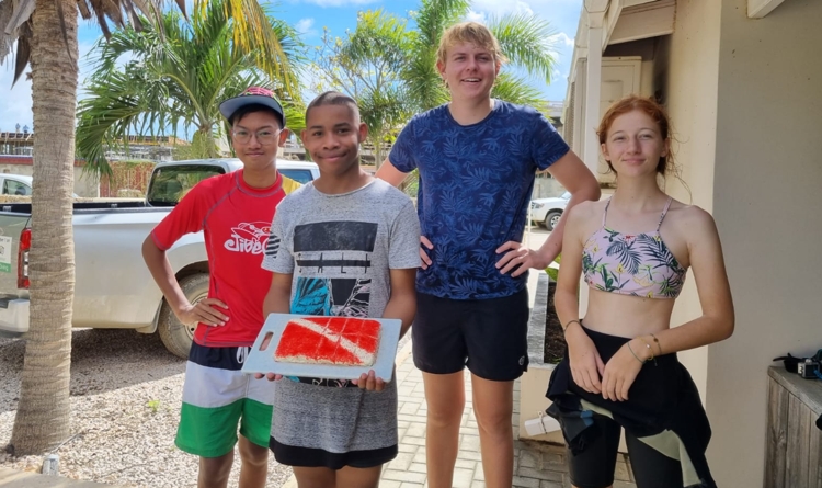 Vier Junior Ranges ontvangen duikcertificaat dankzij VIP Diving