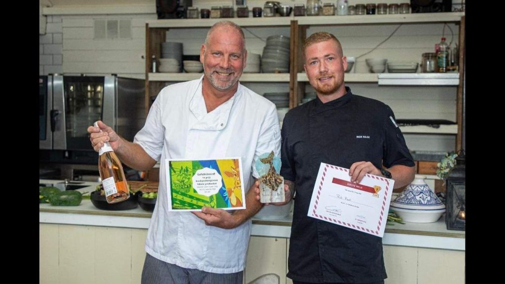 Rick Baak winnaar kookwedstrijd Bonaire Eet Smakelijk