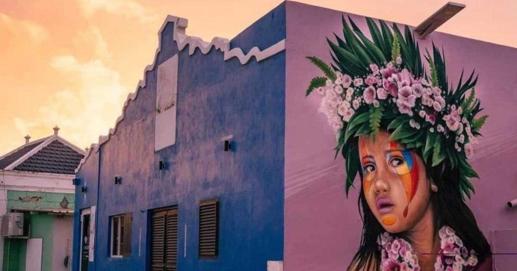 Muurschildering Bonaire genomineerd voor Beste Mural of The Word 2021