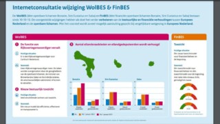 Bewoners BES-eilanden kunnen meedenken over wetswijzigingen WolBES en FinBES