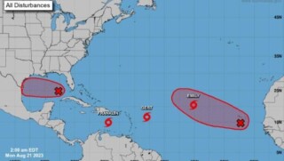 Tropische storm Franklin vormt zich ten noordoosten van de ABC-eilanden