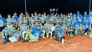 Ozzie Albies en Kenley Jansen zijn in Bonaire voor een baseball clinic