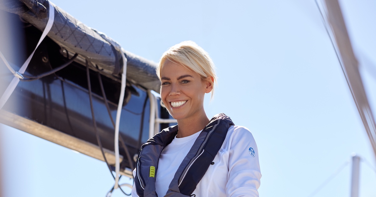Nicolette Kluiver sails across the ocean in the new RTL TV show