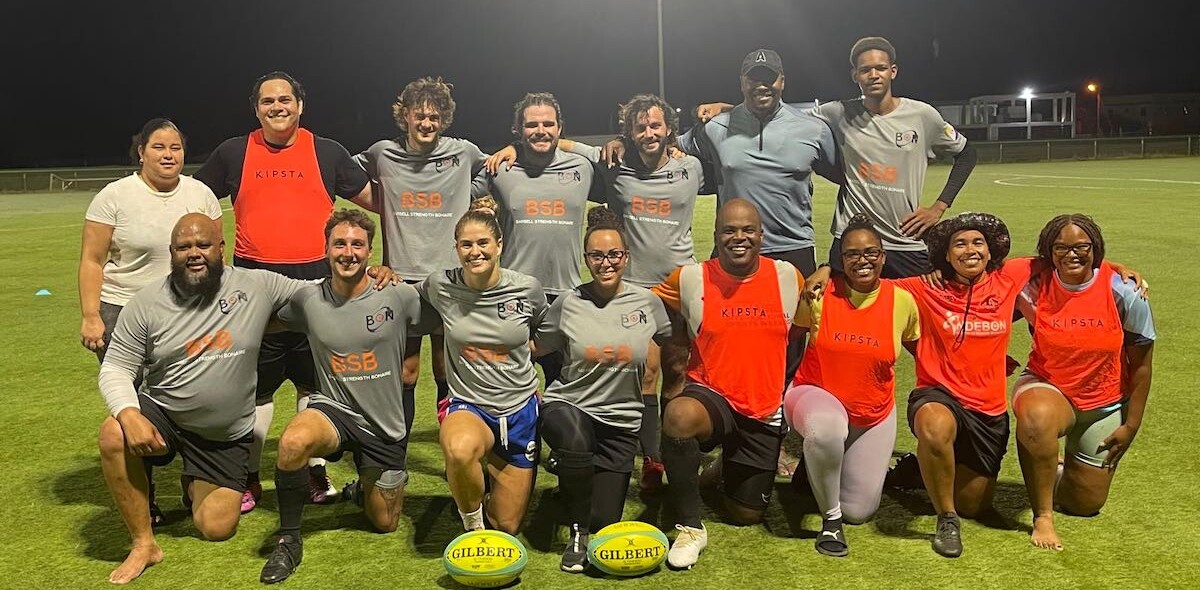 Bonaire maakt zich op voor de eerste rugbywedstrijd ooit.