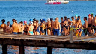 Duizenden zwemmers gaan de overtocht van Bonaire naar Klein Bonaire maken.