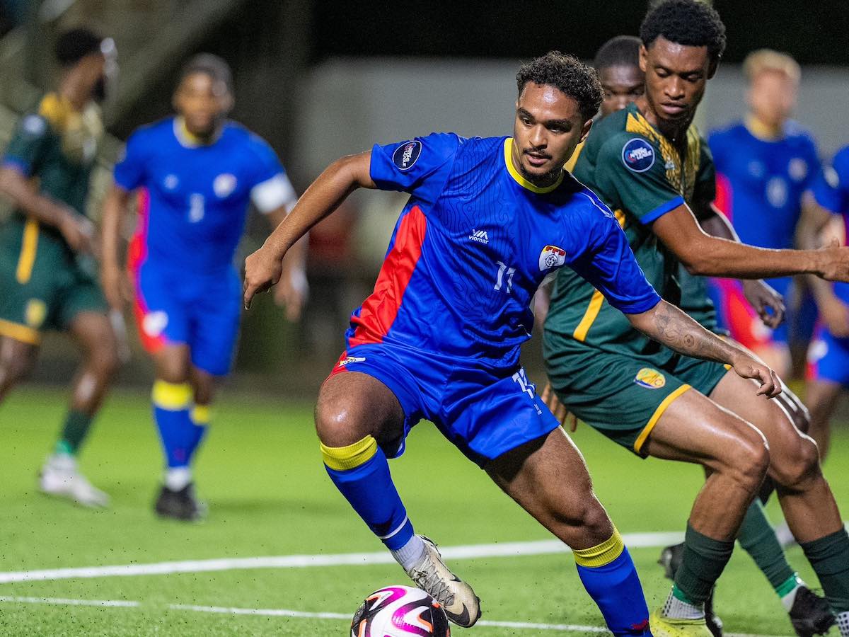 Bonaire kende een lastige tweede helft, maar pakt een punt in de Nations League. 