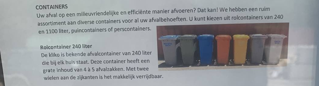 Op Bonaire betaal je extra om afval te scheiden. Wat er met het gescheiden afval gebeurd, daar kan Selibon geen duidelijkheid over geven.