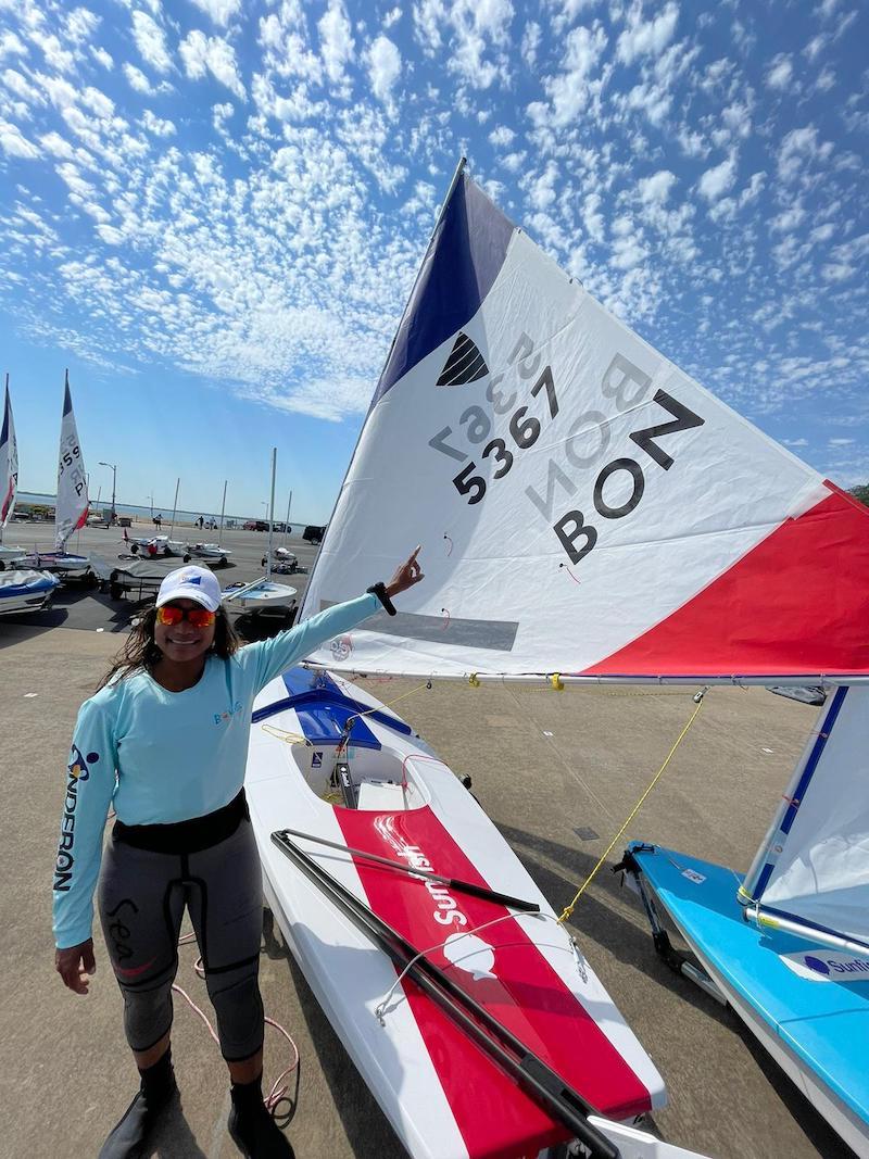 Dedrie Pedersen komt uit namens Bonaire in het Amerikaanse Texas. 