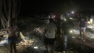 Veel bewoners op Bonaire deden op zateragavond mee aan de pompoenenjacht.