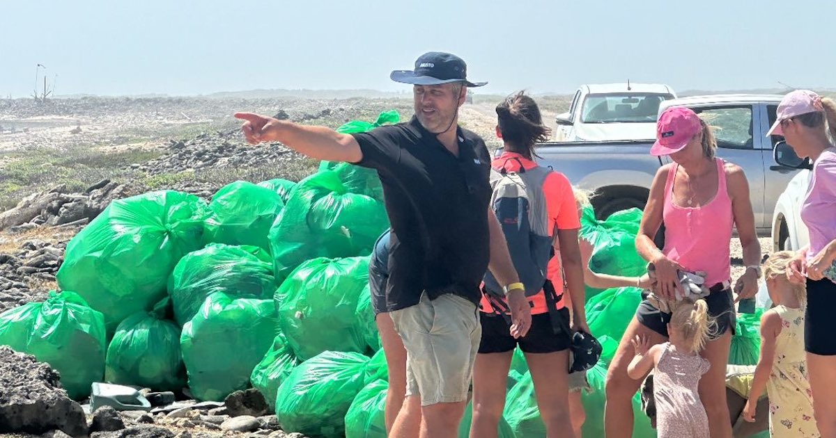 Er wordt een nieuwe grootschalige beach cleanup georganiseerd.