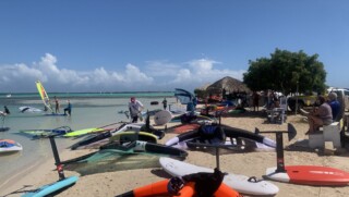 Het was afgelopen weekend druk op de stranden van Sorobon.